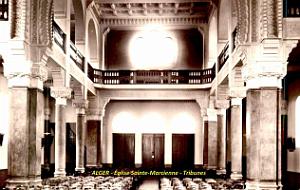 Alger - Eglise Sainte-Marcienne - Tribunes